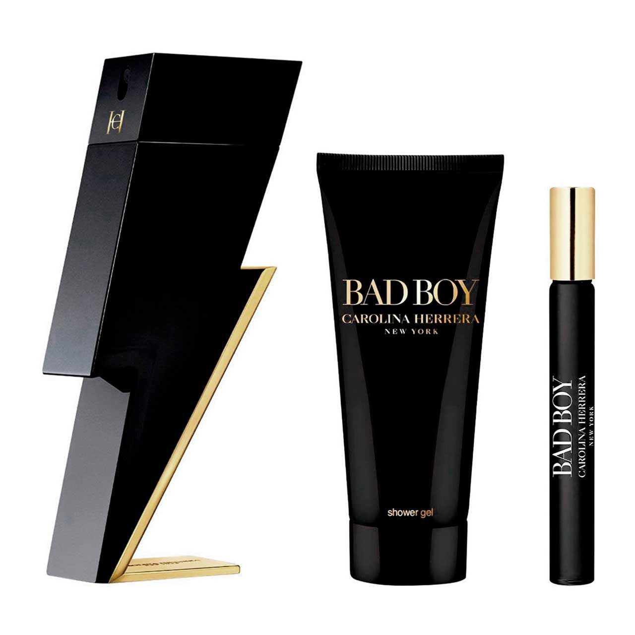 CAROLINA HERRERA

Bad Boy Navidad Estuche 3 Piezas Hombre EDT 100ml + Shower Gel 100ml + Miniatura 10ml
