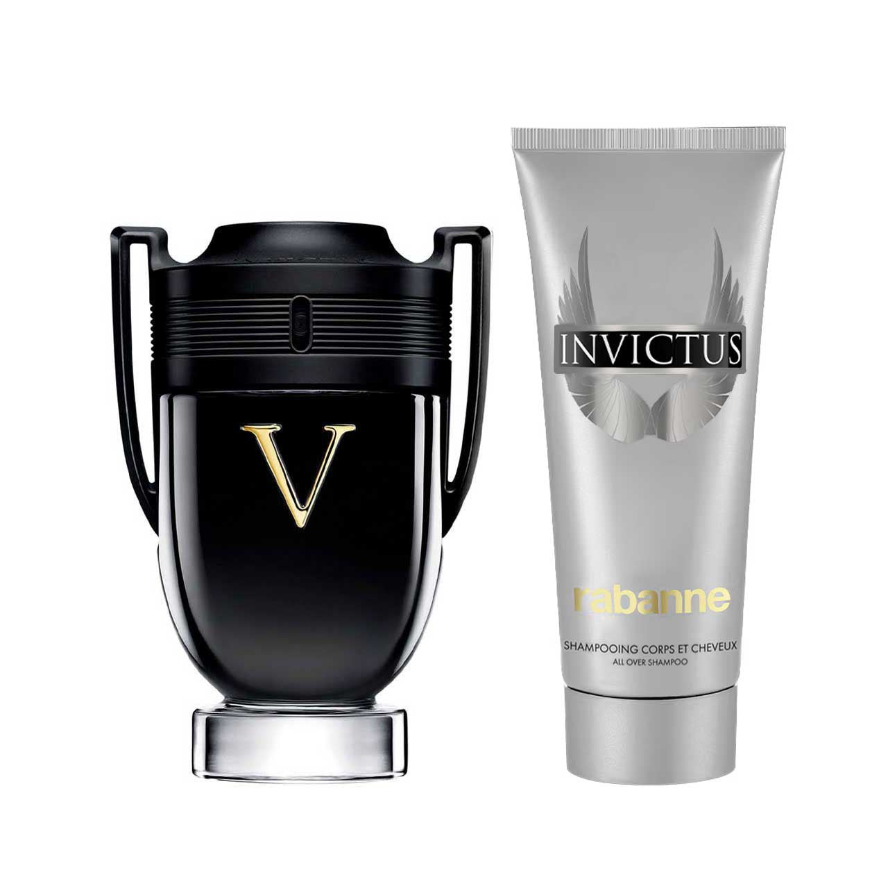 RABANNE

Invictus Victory Metal Estuche 2 Piezas Hombre EDP 100ml + All Over Shampoo 100ml
