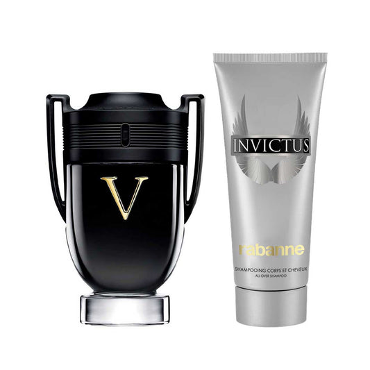 RABANNE

Invictus Victory Metal Estuche 2 Piezas Hombre EDP 100ml + All Over Shampoo 100ml
