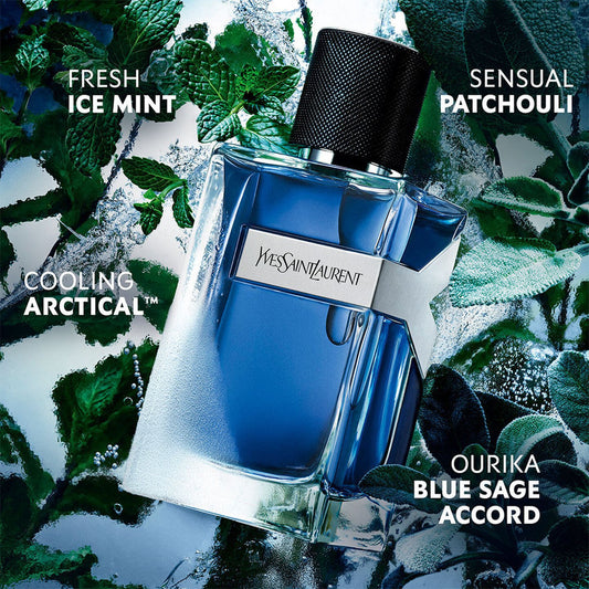 Y, THE NEW ICED COLOGNE EAU DE TOILETE INTENSE